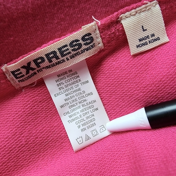 Express Magenta Pink Sporty Mini Skirt - Picture 4 of 4